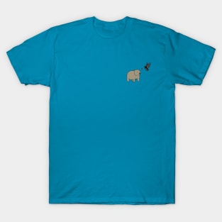 Wombat and bat friends T-Shirt